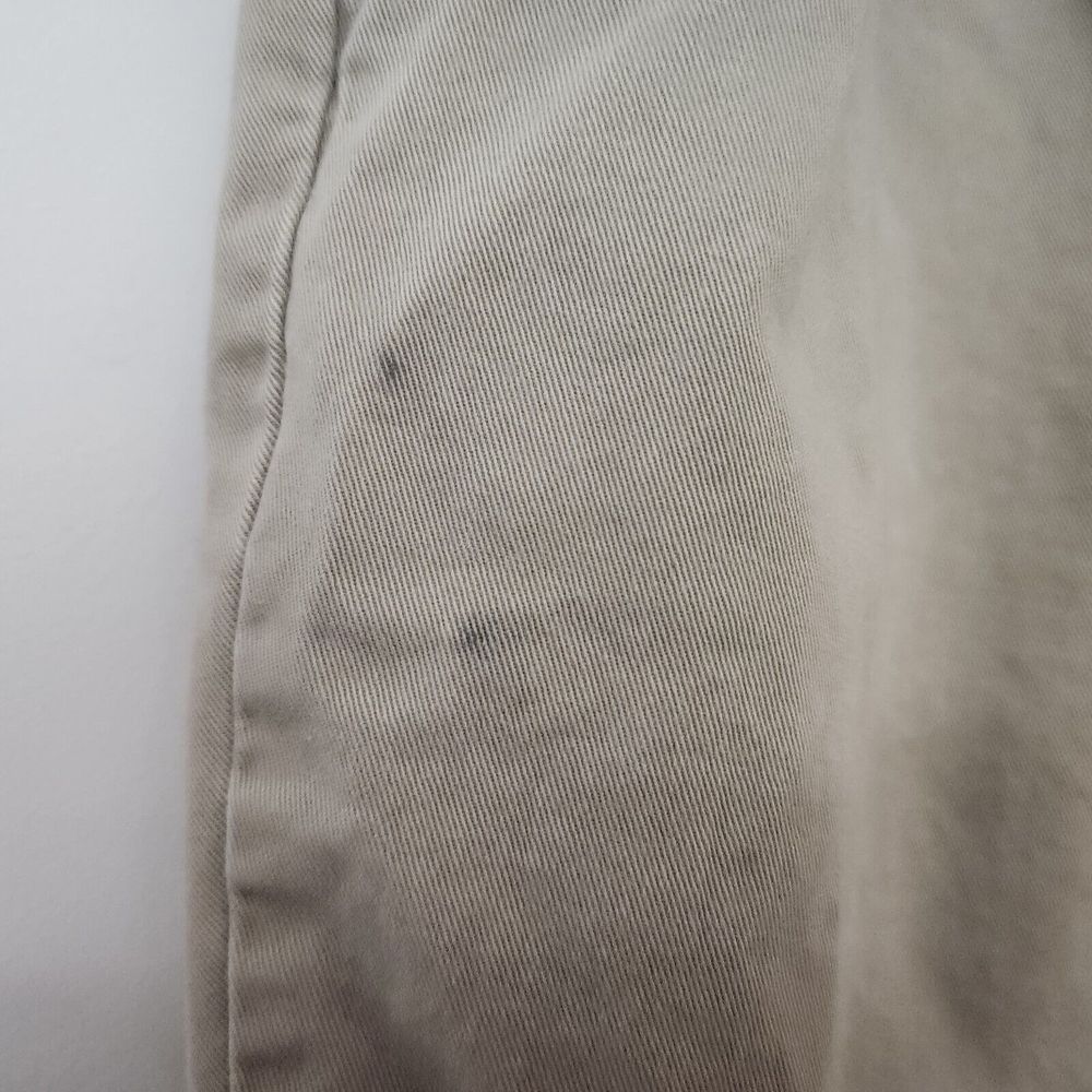 NAUTICA Men's Beige Khaki Chino Shorts Canvas Pants Size 38W - Picture 6 of 9